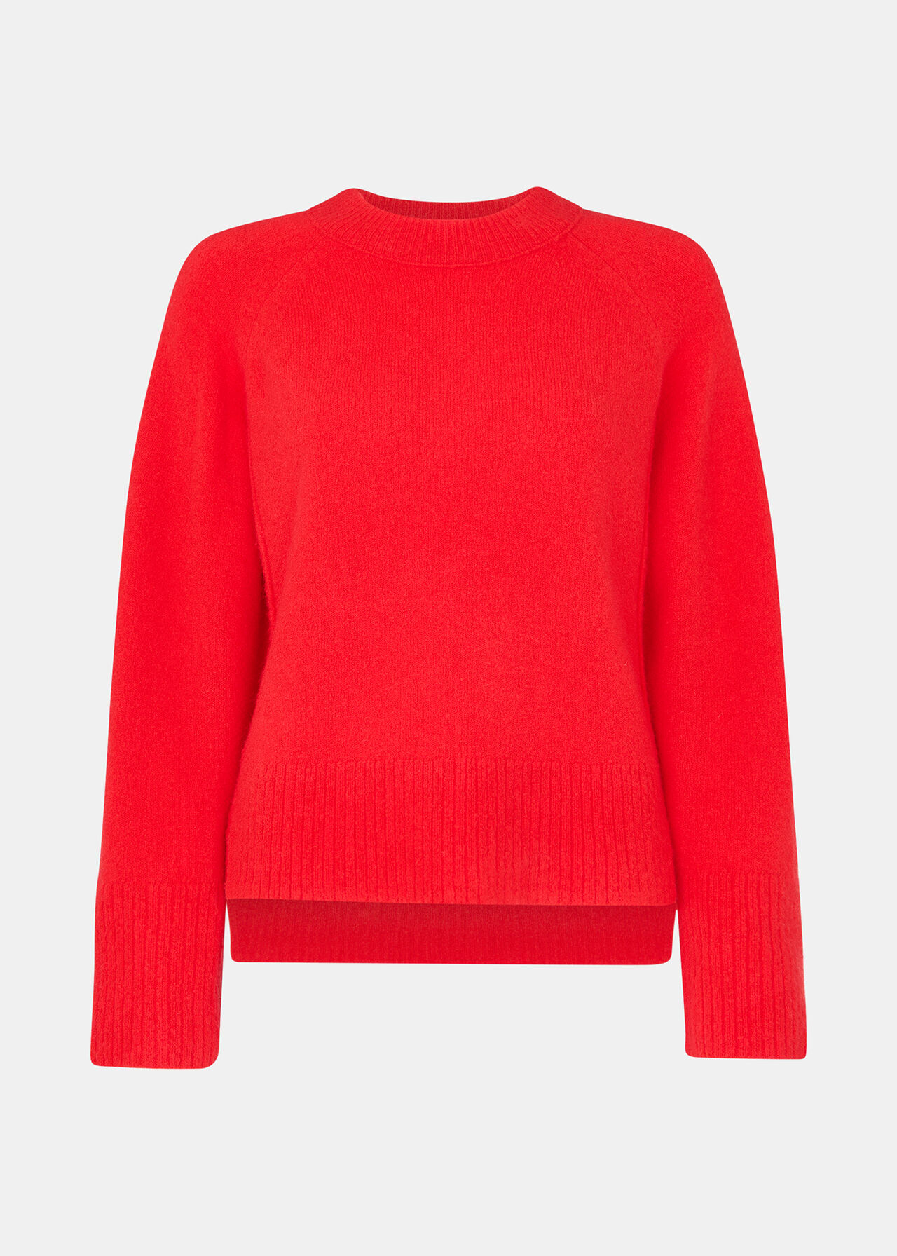 Wool Mix Side Split Knit
