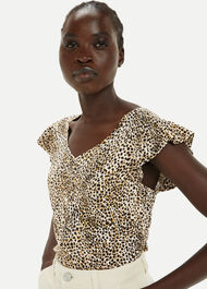 Ink Spot V Neck Top