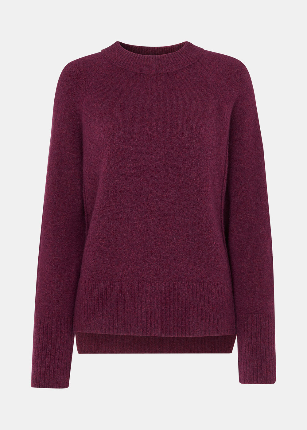 Wool Mix Side Split Knit