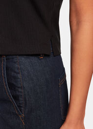 Button Front Rib Tank