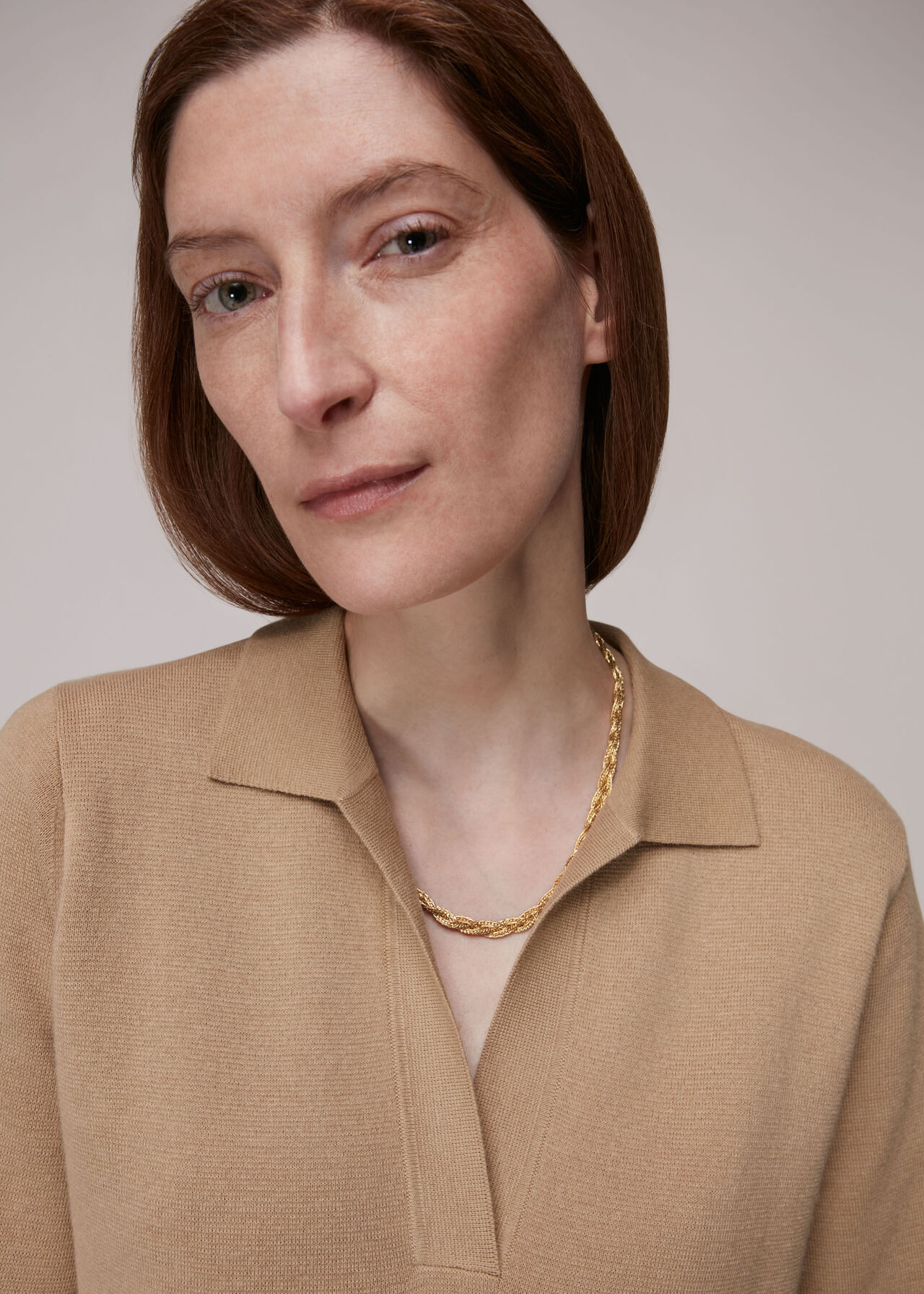 Plaited Chain Necklace