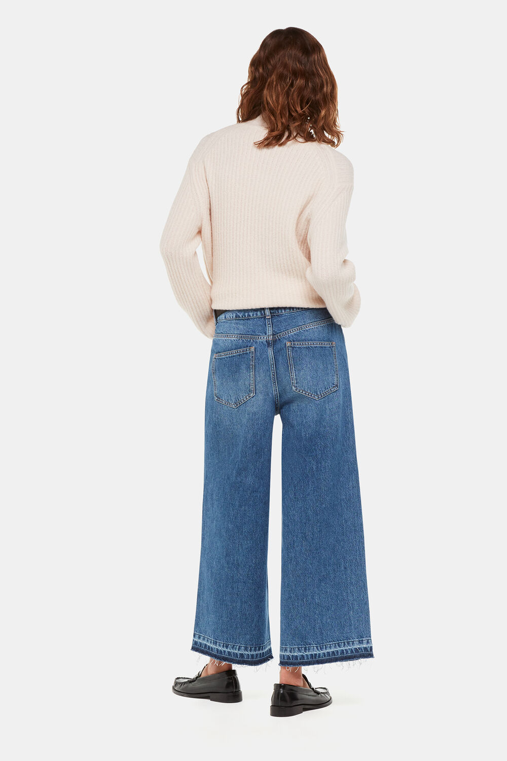 Authentic Raw Hem Jean