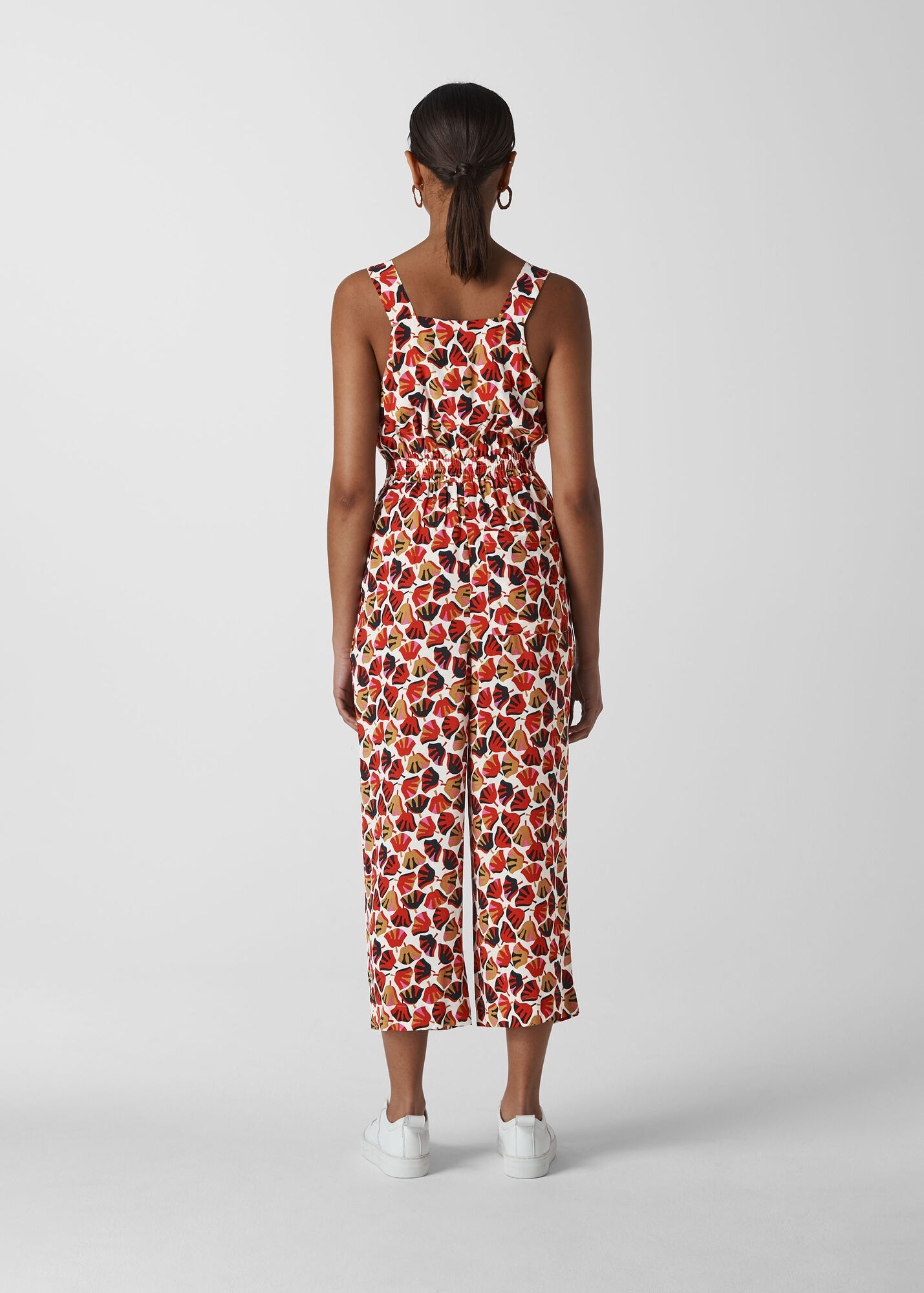 Multicolour Flower Pod Lara Jumpsuit WHISTLES