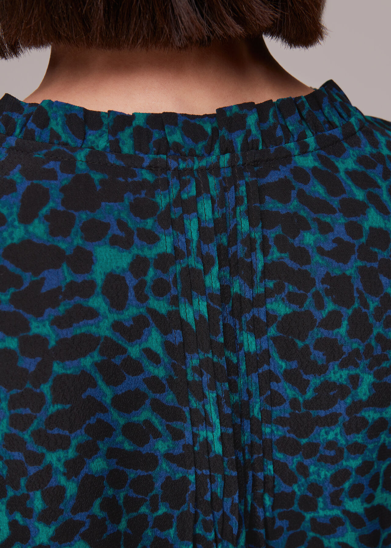 Forest Leopard Blouse