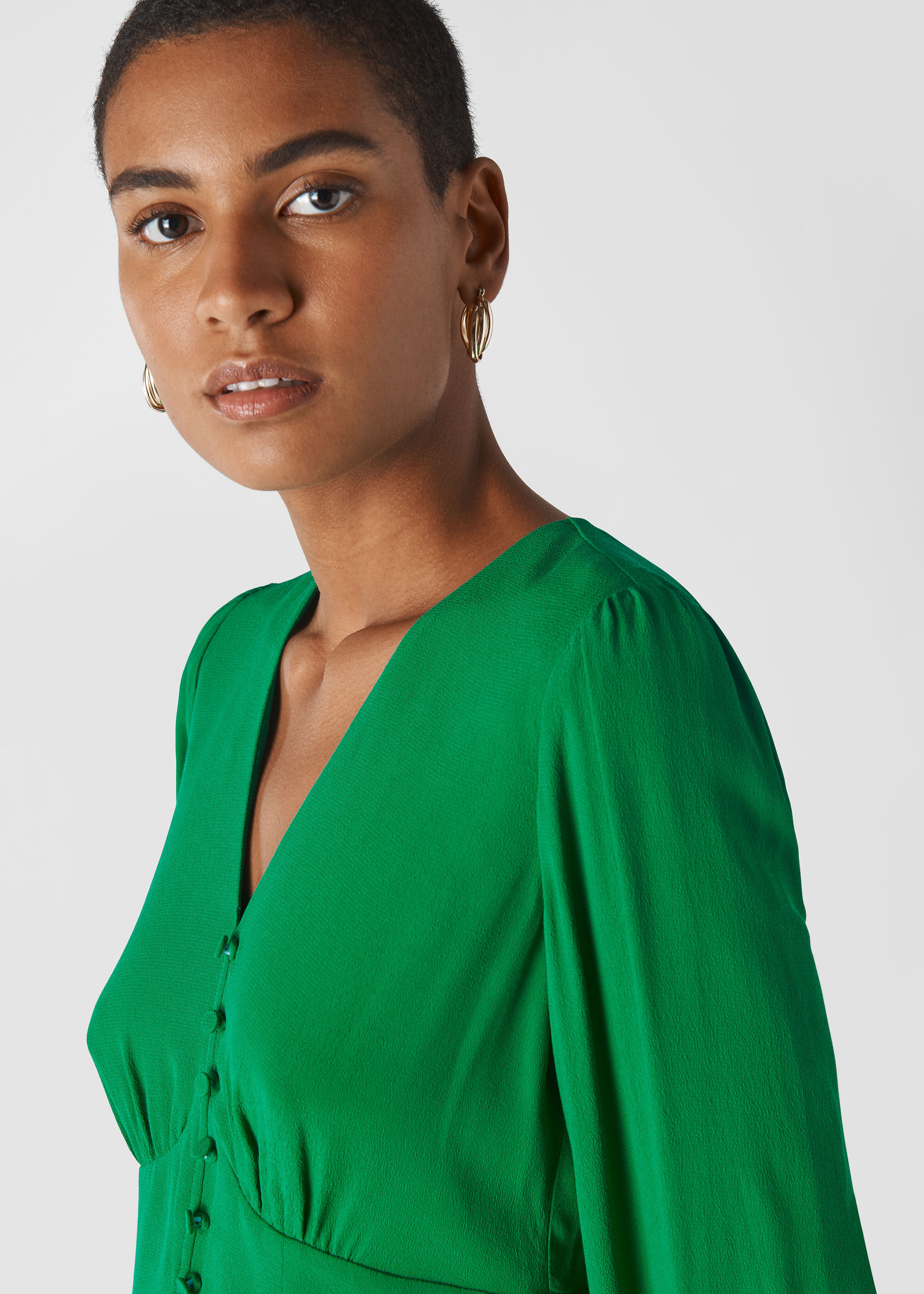 Green dress buttons clearance