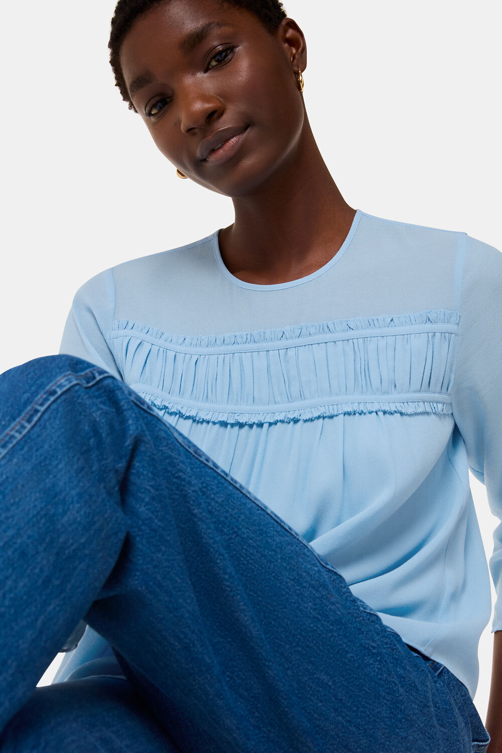 Laya Gather Detail Blouse