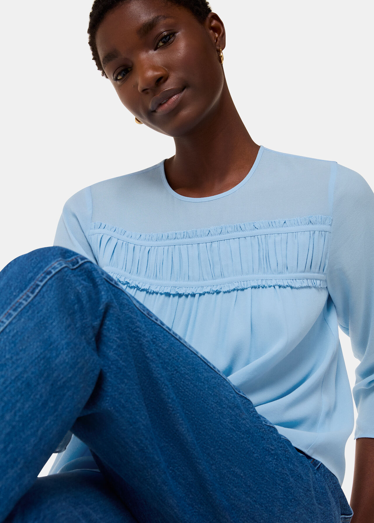 Laya Gather Detail Blouse