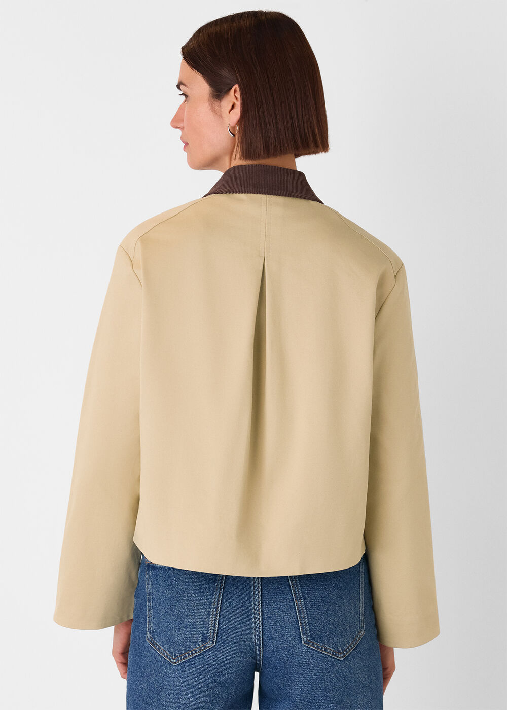 Corduroy Collar Jacket