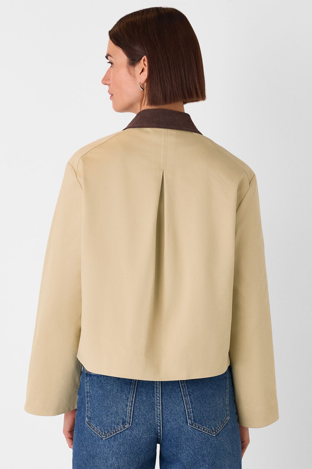 Corduroy Collar Jacket