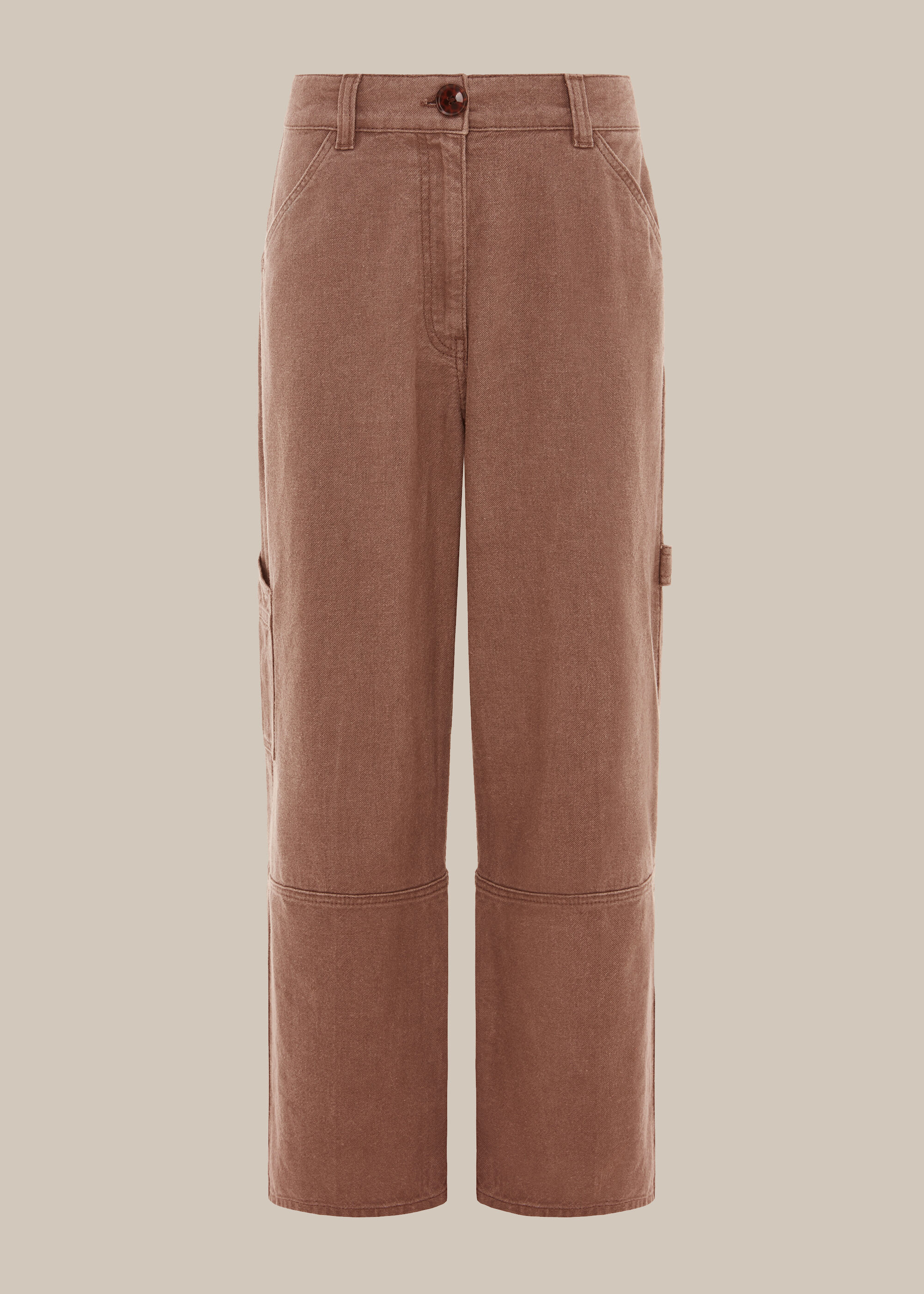 Pink Amenia Cargo Trouser | WHISTLES 