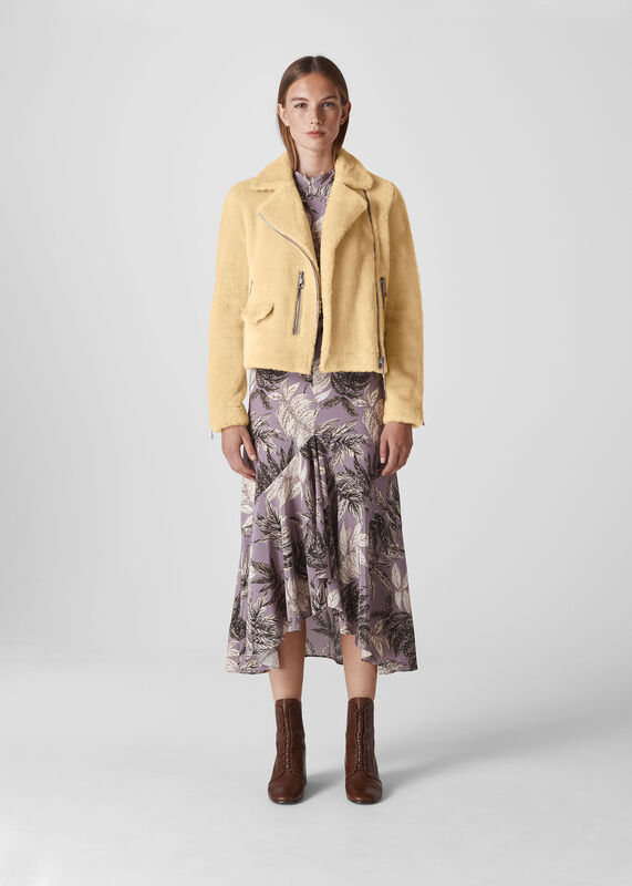 Shearling Agnes Biker