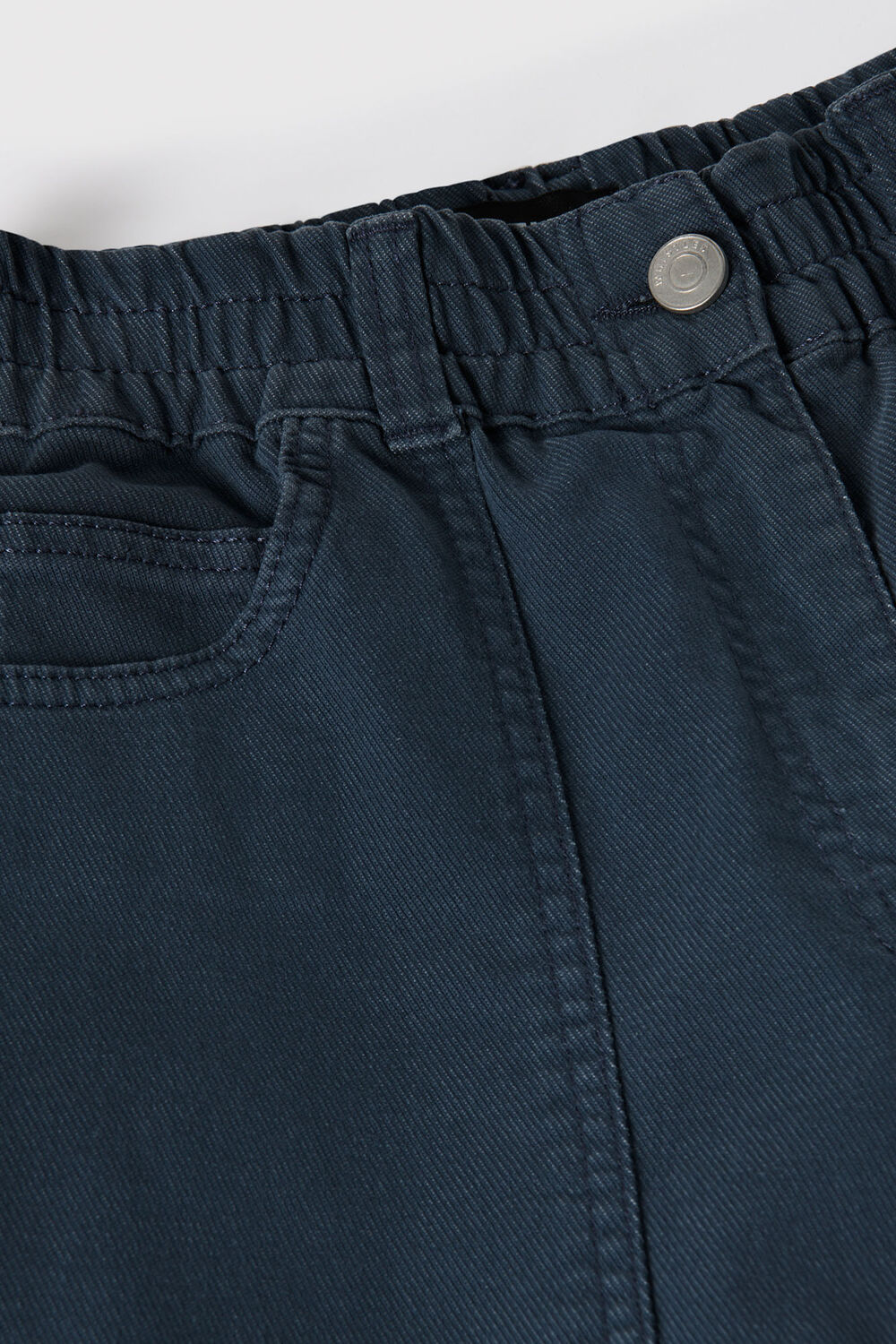 Navy Petite Tessa Casual Trouser