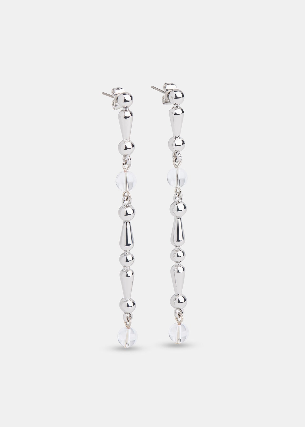 Mixed Bead Drop Earring
