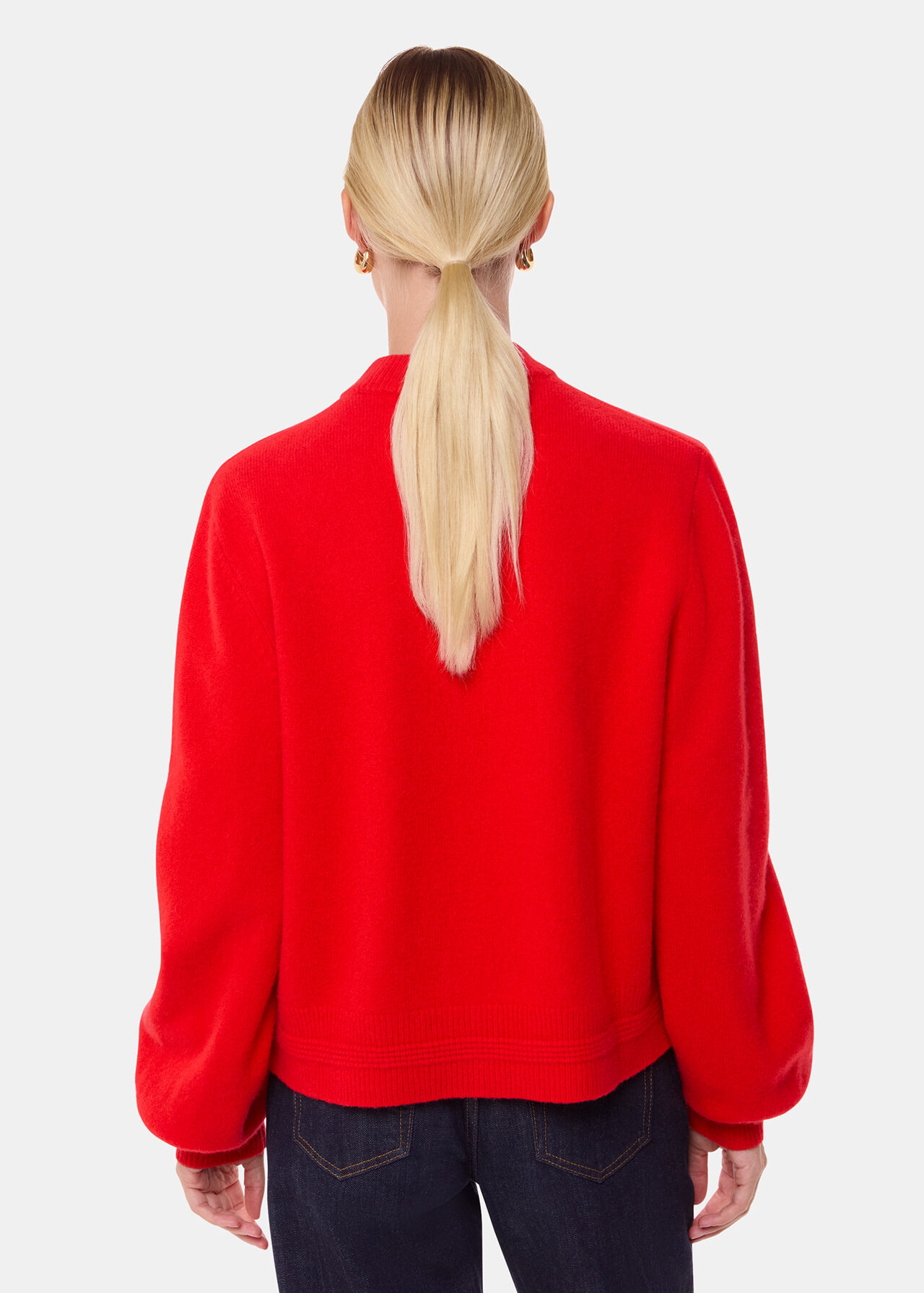 Zip Front Bomber Knit
