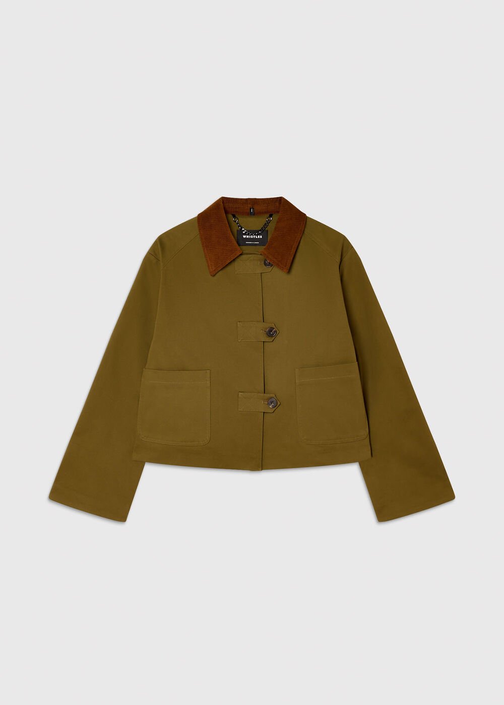 Corduroy Collar Jacket