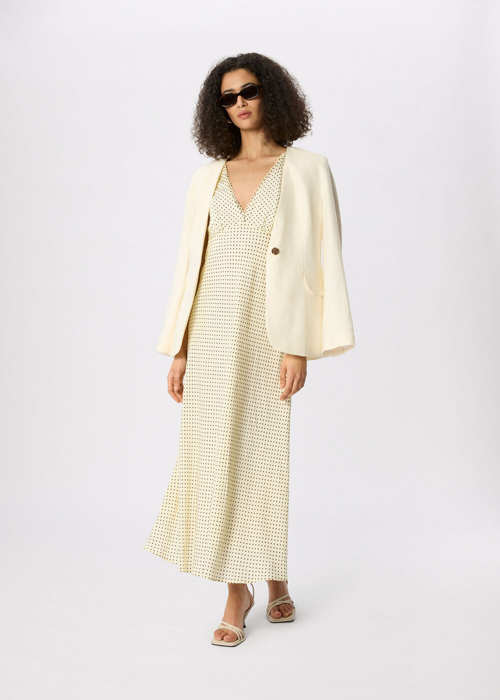 Mini Spot Sleeveless Dress