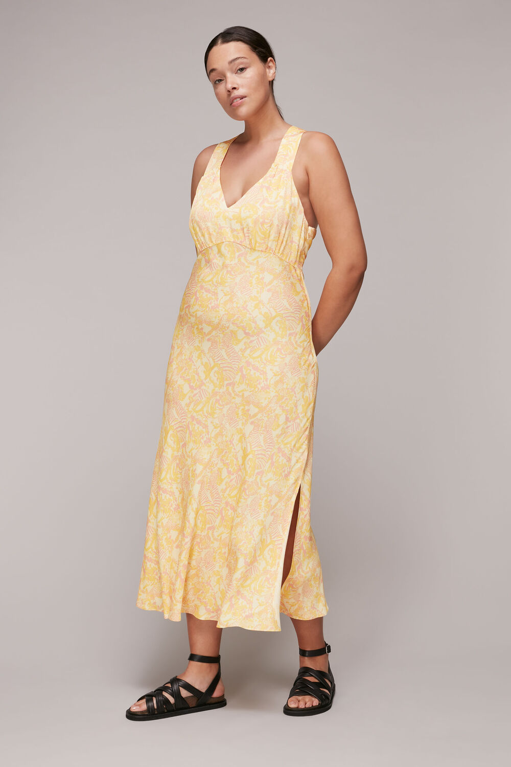 Camo Safari Midi Dress