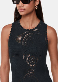 Crochet Circle Maxi Dress