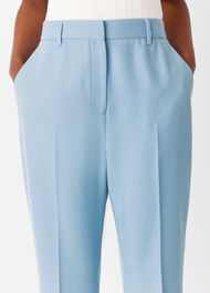 Wool Blend Tailored Trouser