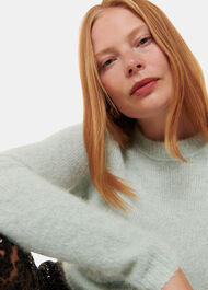 Alpaca Mix Fluffy Knit