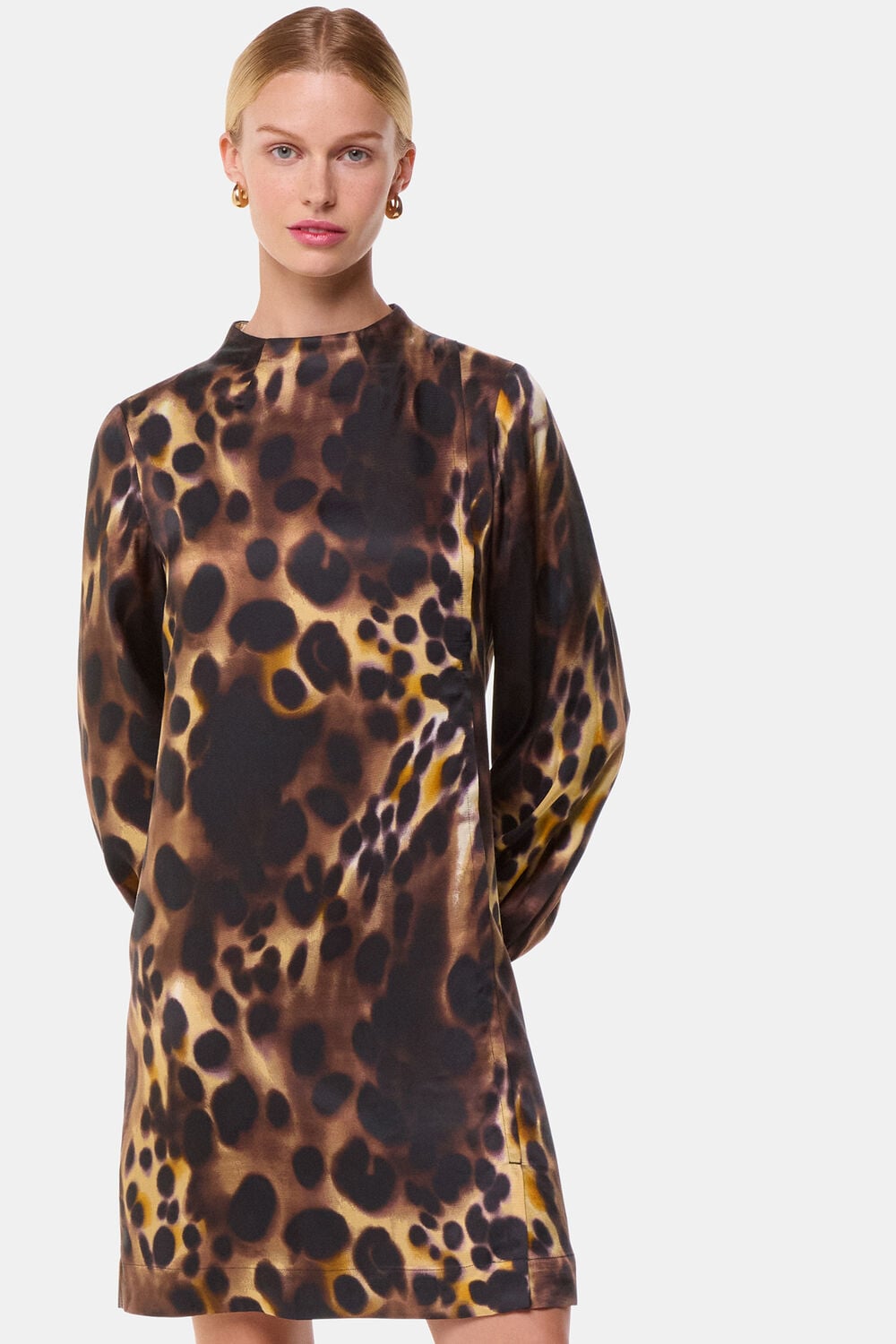 Misty Leopard Cleo Dress