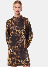 Misty Leopard Cleo Dress