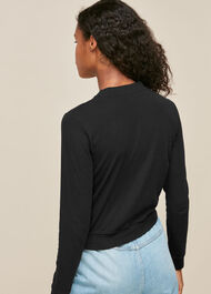 Cropped Rib Essential Top