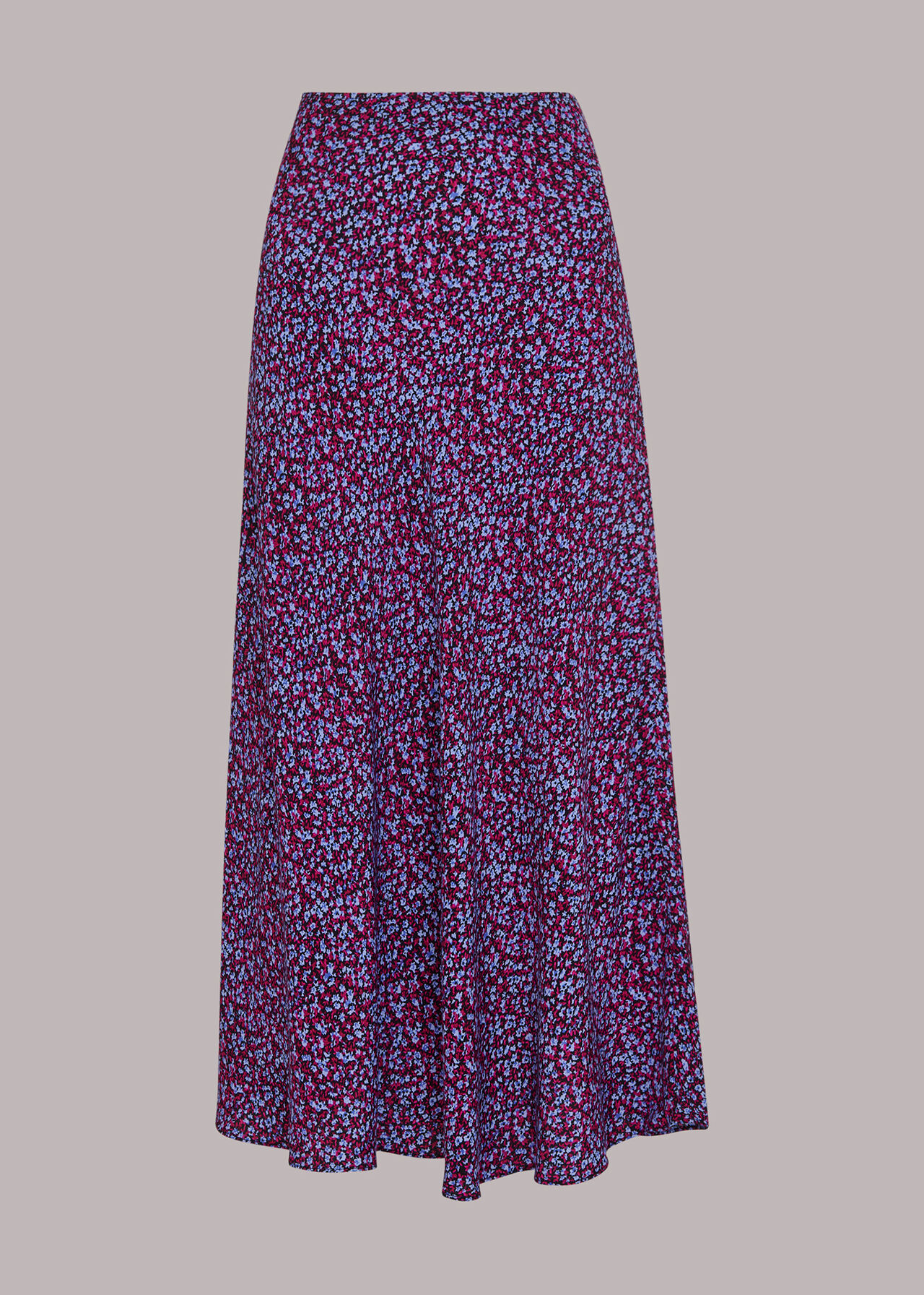 Floral Garden Bias Cut Skirt
