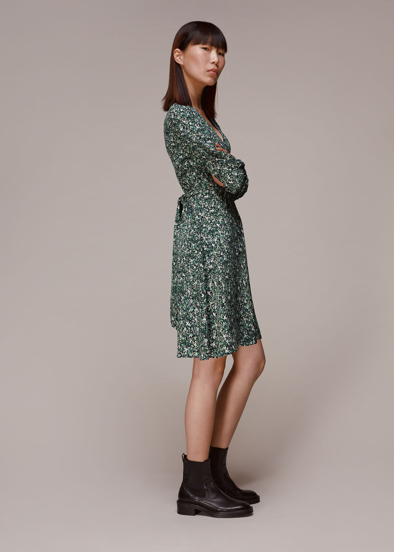 Edie Midnight Garden Dress