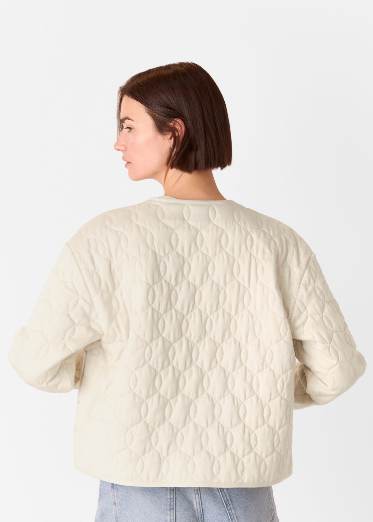 Maya Cotton Quilted Jacket