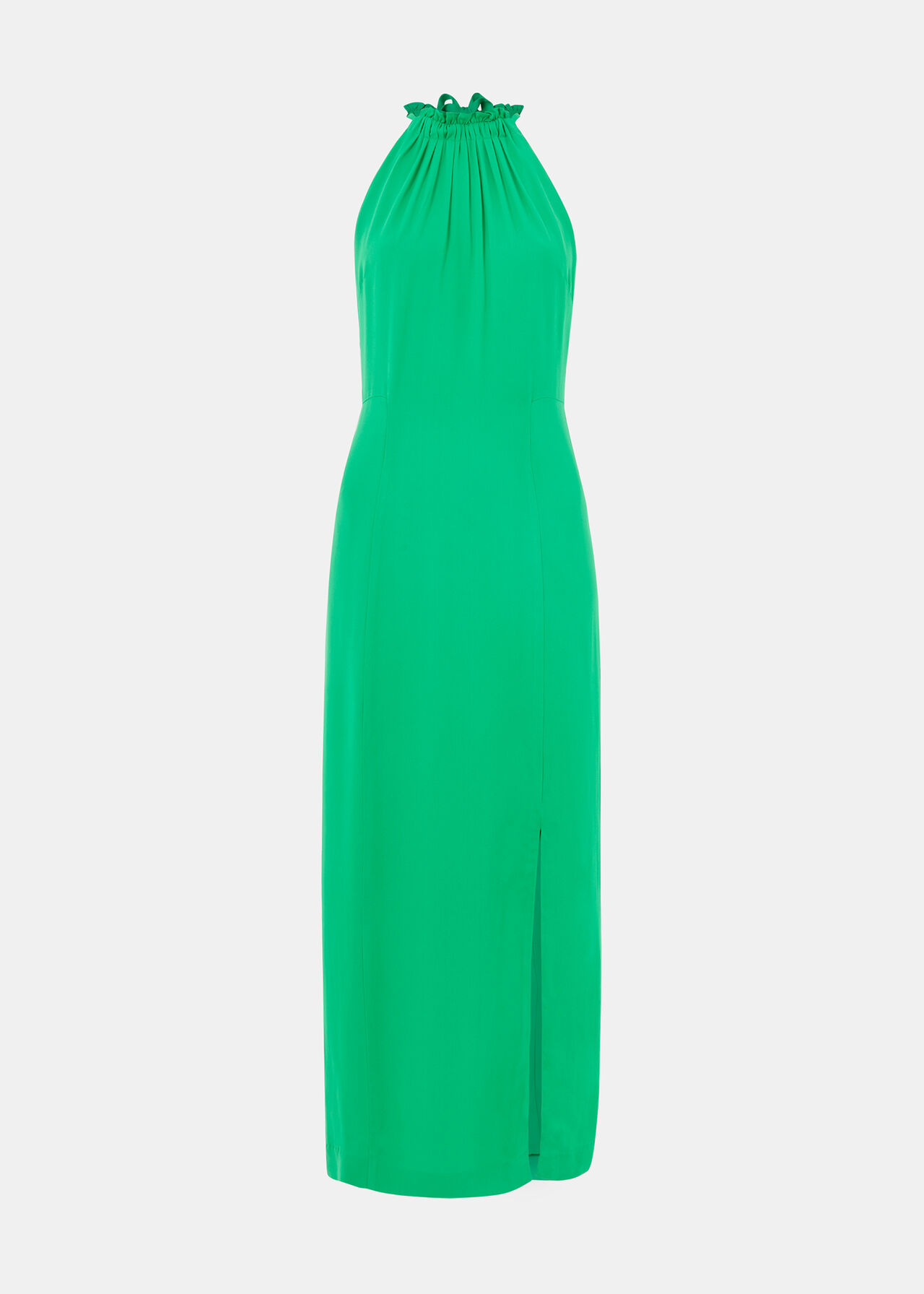 Eliza Halterneck Midi Dress