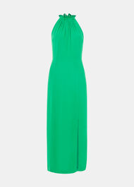 Eliza Halterneck Midi Dress