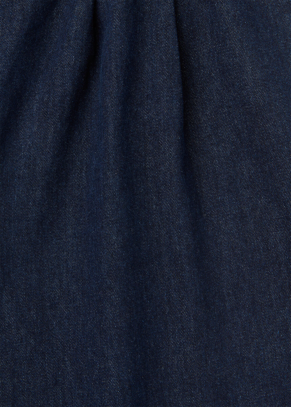 Cotton Wide Leg Pleat Trouser