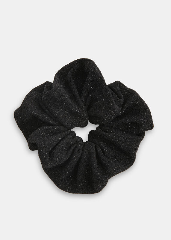 Black Sparkle Scrunchie