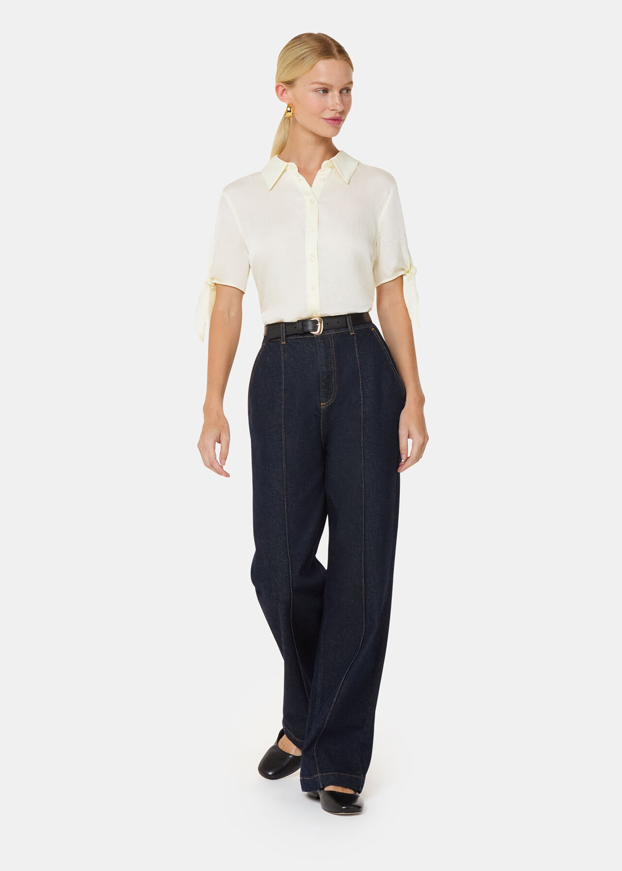 Lyla Bow Sleeve Shirt