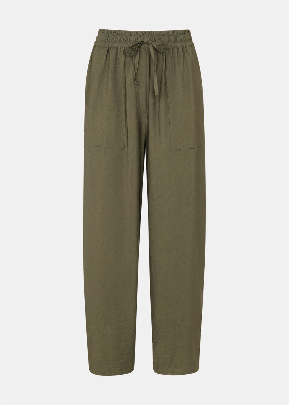 Petite Tie Waist Trouser