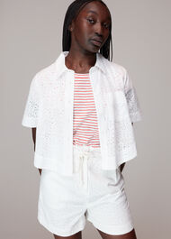 Cotton Frill Stripe T Shirt