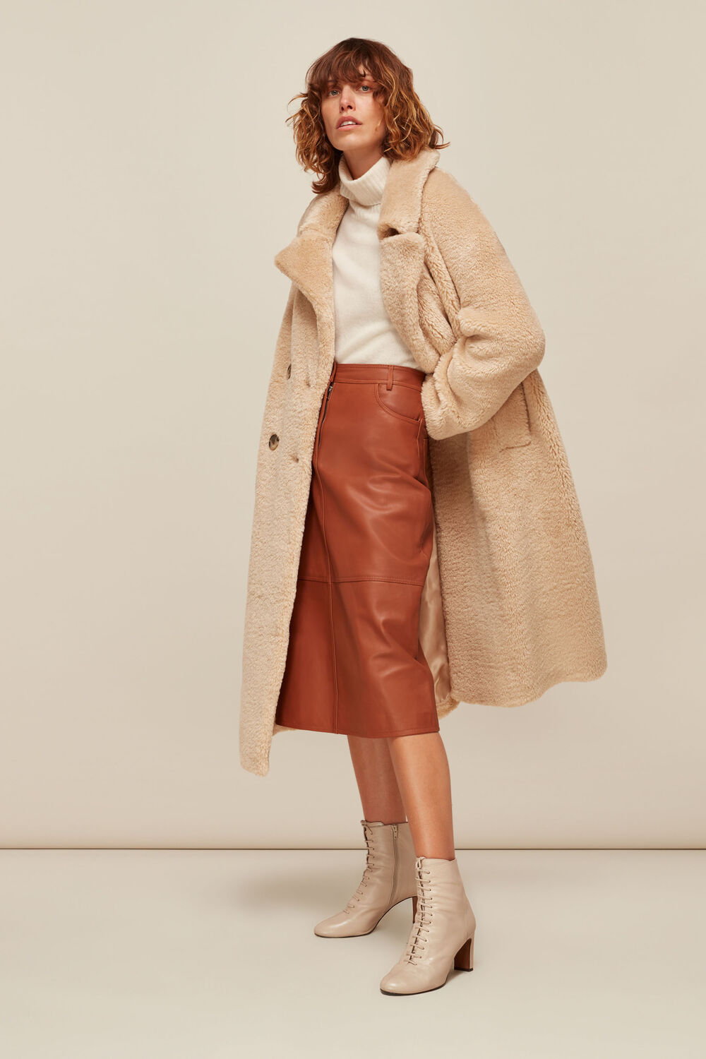Teddy Double Breasted Coat