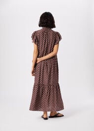 Ikat Spot Midi Dress