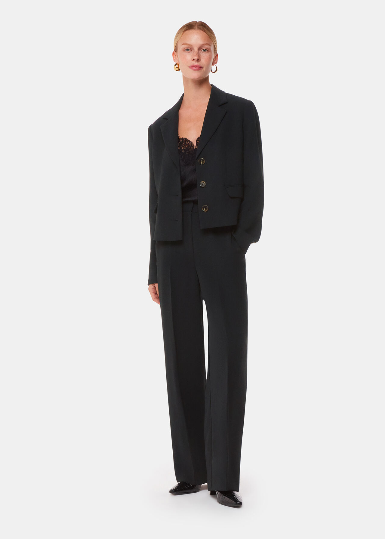 Quinn Sequin Stripe Trouser