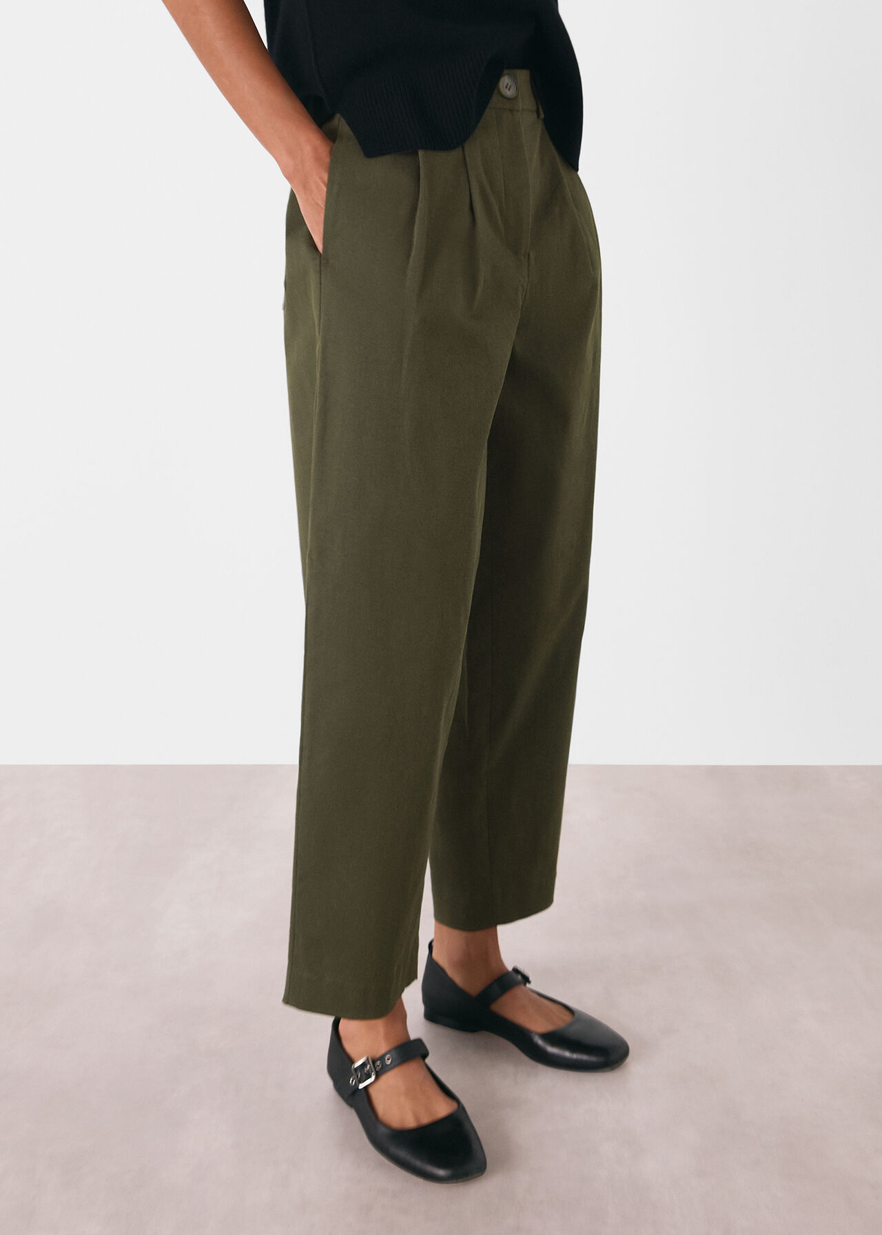 Bethany Barrel Leg Trouser
