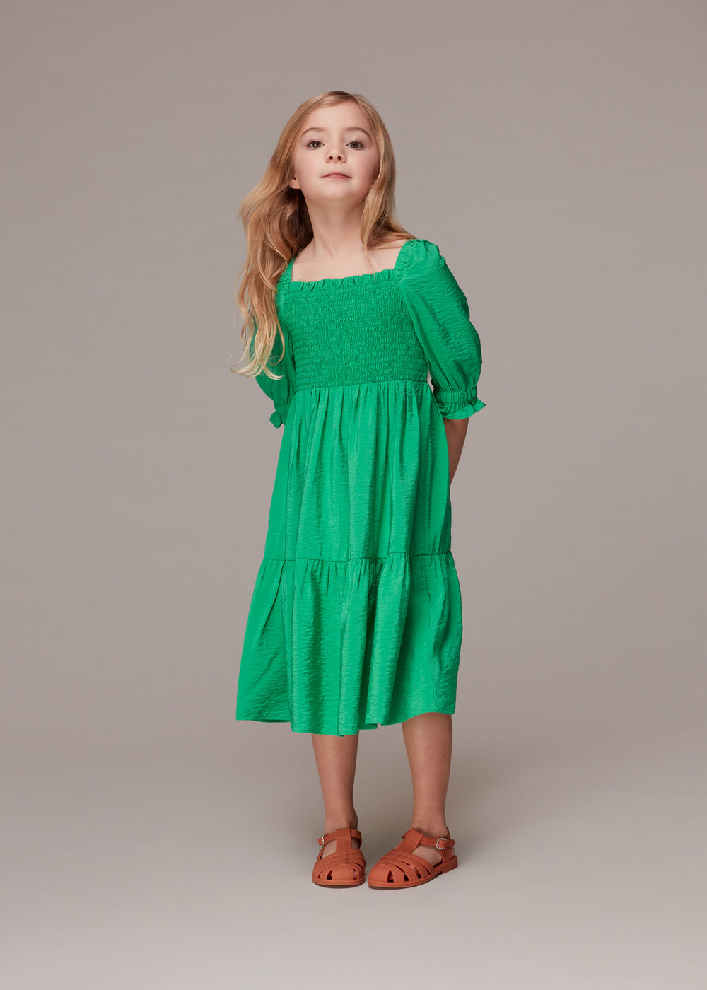 Eden Smocked Bodice Dress