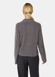 V Neck Wool Mix Knit