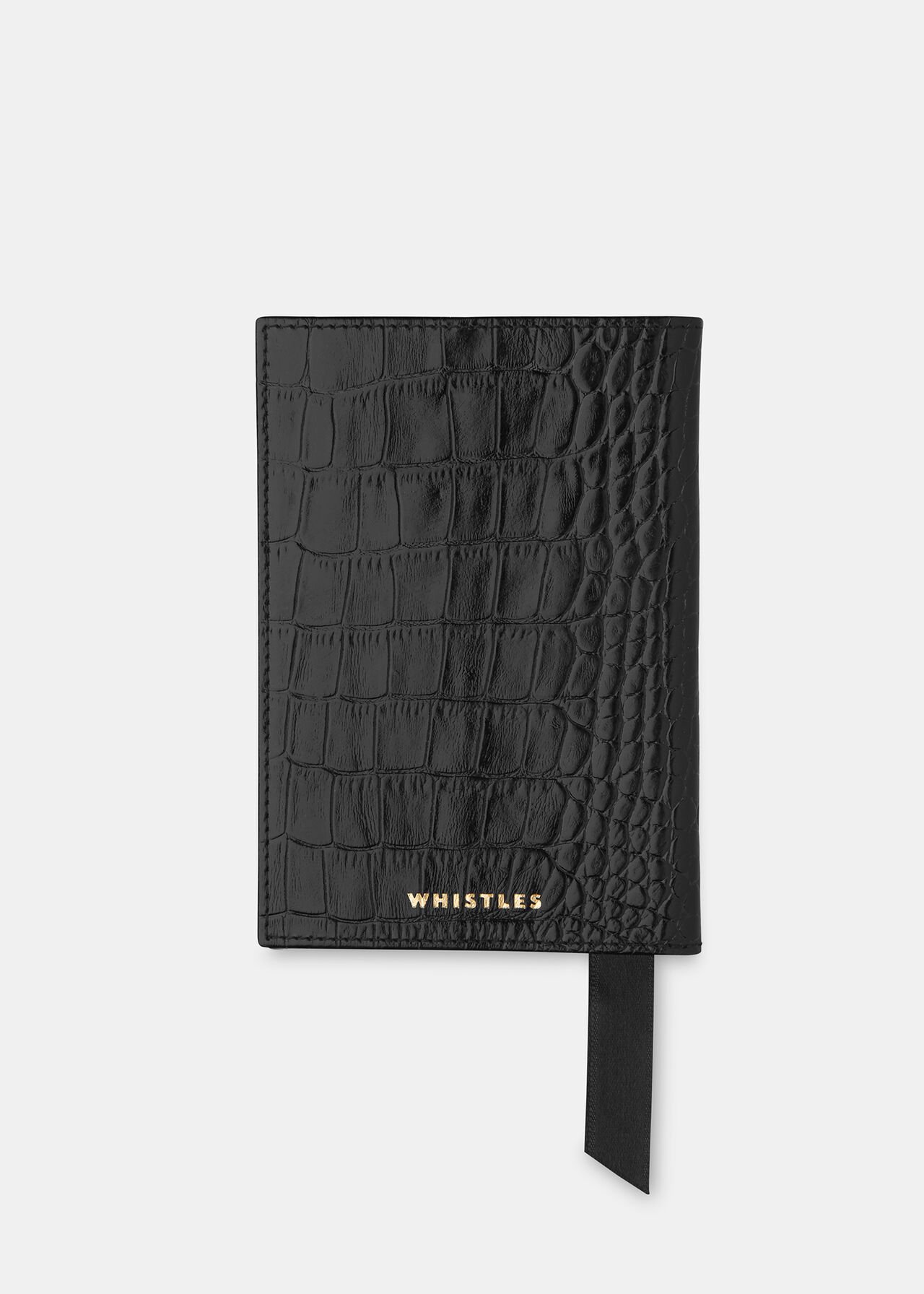 Shiny Croc Passport Holder