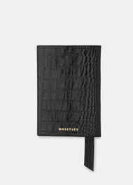 Shiny Croc Passport Holder