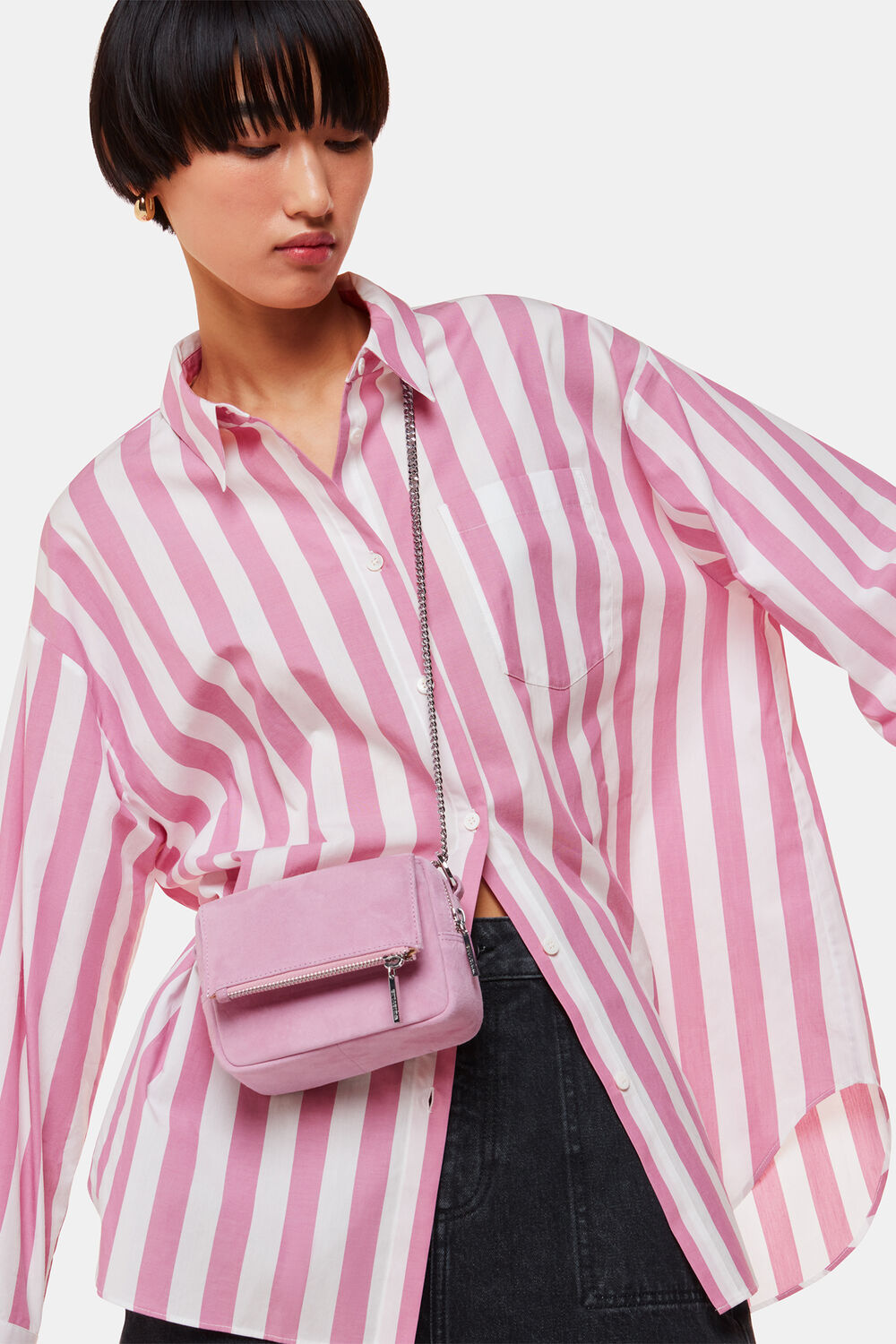 Stripe Oversize Shirt