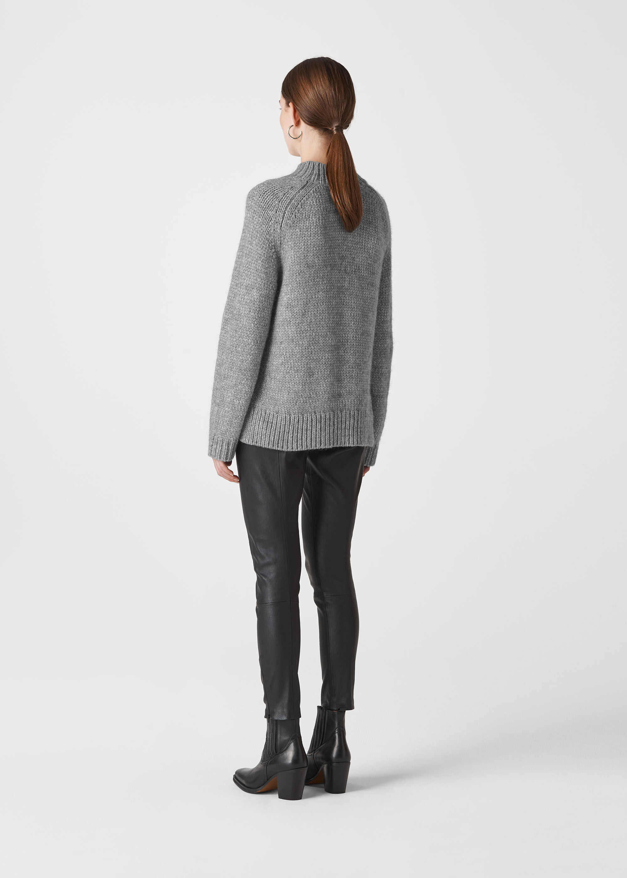 alpaca oversized sweater