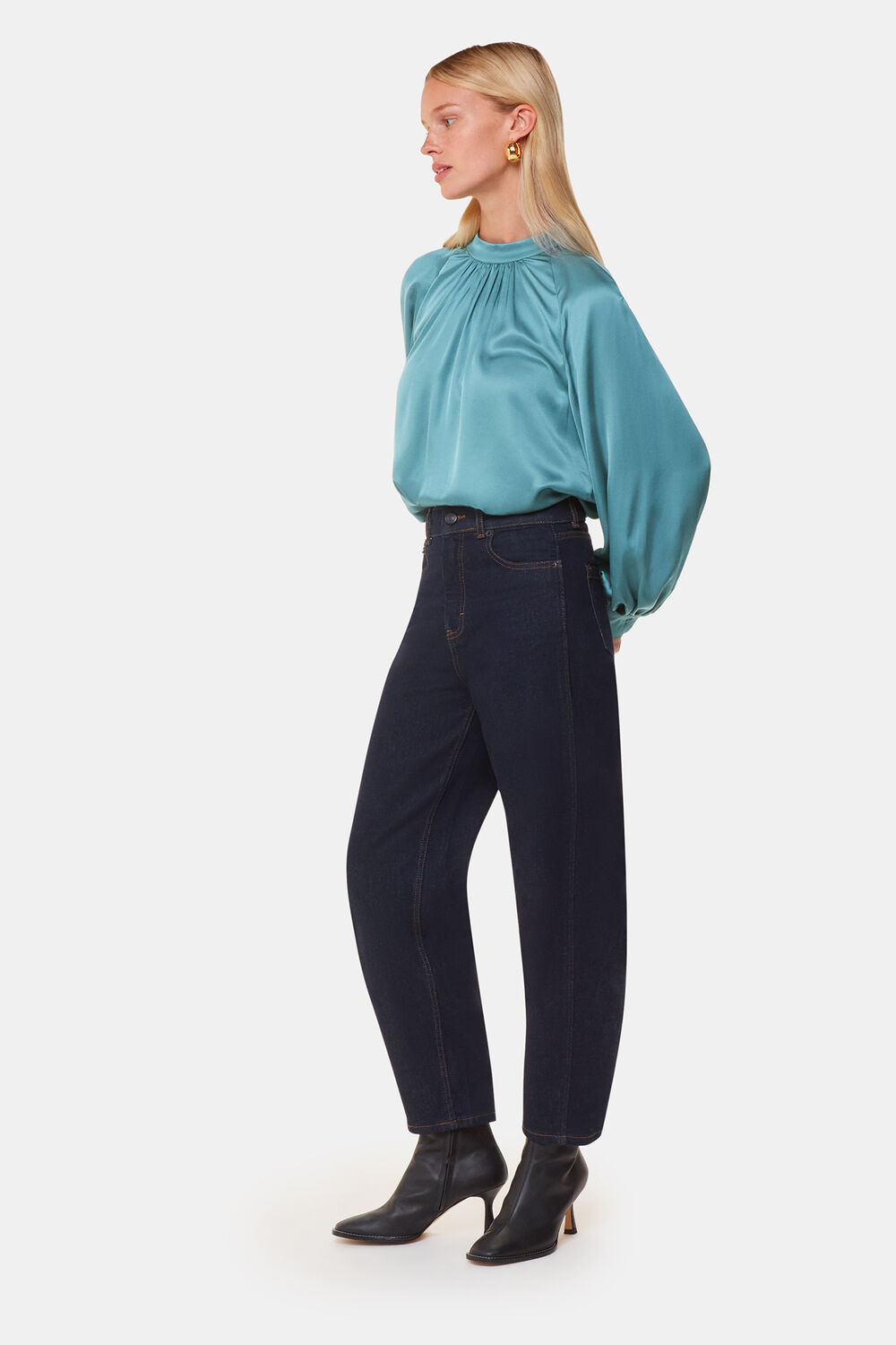 Lea Satin Blouse