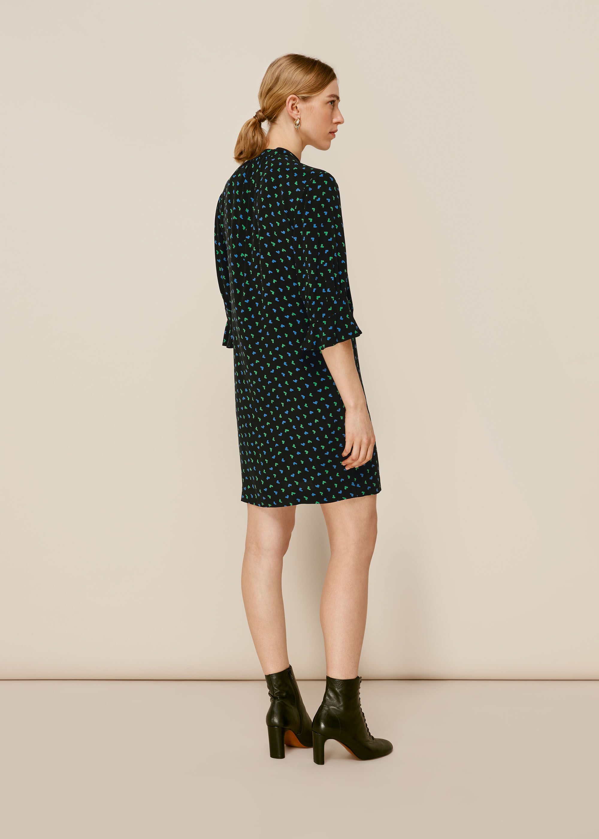 Whistles heart best sale dress