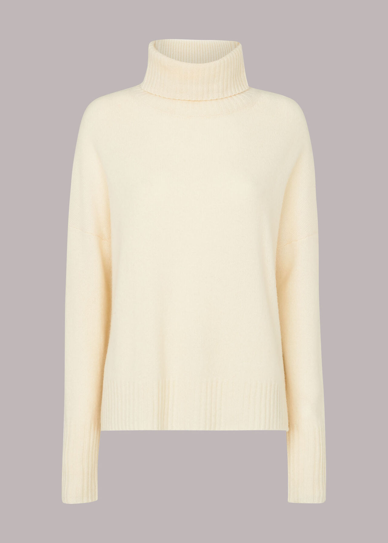 Roll Neck Wool Knit